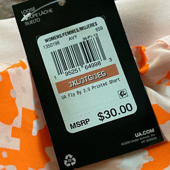 NWT under armor plus size shorts - Picture 5 of 5